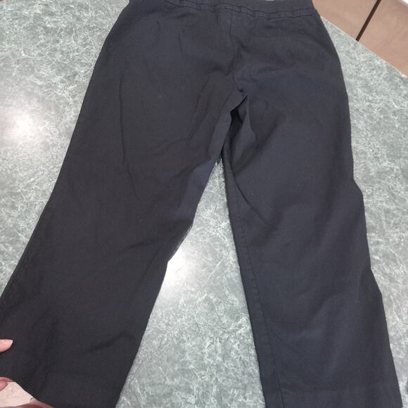 Lane Bryant Women’s Size 14 Capri Black Casual Comfort Stretch Cropped Pants - Picture 8 of 11